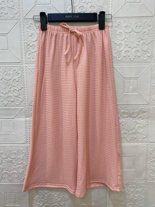 Pantalon léger évasé Giulia Rose