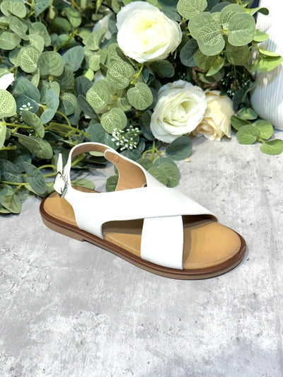 Sandales blanches