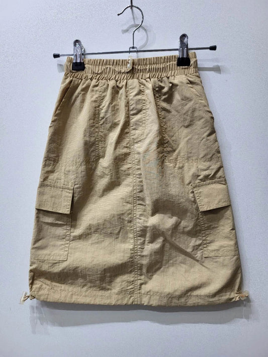 Jupe cargo beige