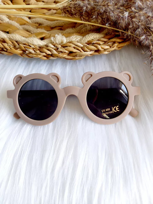 Lunettes de soleil ourson marron
